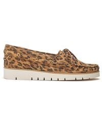 Moda In Pelle - Everlyna Leopard Suede - Lyst