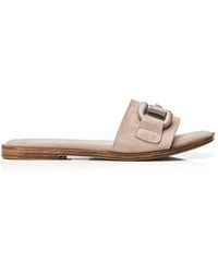 Moda In Pelle - Olayo Stone Suede - Lyst
