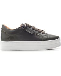 Moda In Pelle - Abbiy Khaki Leather - Lyst