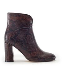 Moda In Pelle - Percival Dark Snake Print - Lyst