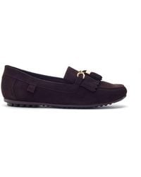 Moda In Pelle - Essana Dark Suede - Lyst