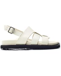 Moda In Pelle - Sh Lonnie Off White Leather - Lyst