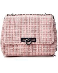 Moda In Pelle - Cheryl Bag Pink Textile - Lyst