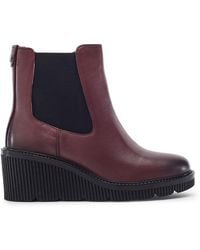 Moda In Pelle - Parth Burgundy Leather - Lyst