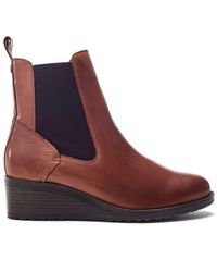 Moda In Pelle - Bezzie Wedge Leather - Lyst