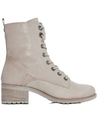 Moda In Pelle - Bezzie Cream Leather - Lyst