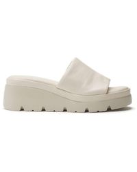 Moda In Pelle - Namya Cream Leather - Lyst