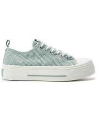 Moda In Pelle - Betta Mint Raffia - Lyst