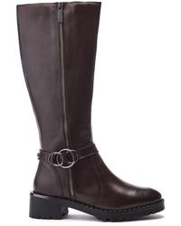 Moda In Pelle - Sherie Burgundy Leather - Lyst