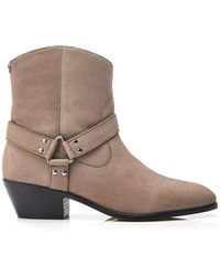 Moda In Pelle - Alexiia Stone Nubuck - Lyst