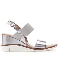 Moda In Pelle - Nevvara Pewter Leather - Lyst