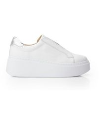 Moda In Pelle - B. Axell White - Silver Leather - Lyst
