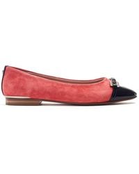 Moda In Pelle - Fegra Coral Suede - Lyst