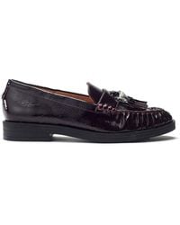 Moda In Pelle - Fura Burgundy Patent Leather - Lyst