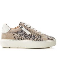 Moda In Pelle - Baudry Leopard Suede - Lyst