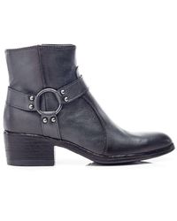 Moda In Pelle - Otta Dark Pewter Leather - Lyst