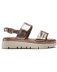 Moda In Pelle - Netty Pewter Leather - Lyst