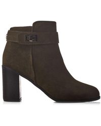 Moda In Pelle - Maricella Khaki Suede - Lyst