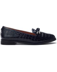 Moda In Pelle - Fillipa Patent Mocc Croc - Lyst