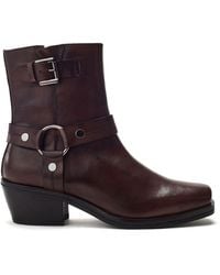 Shoon - Sh Gee Dark Leather - Lyst