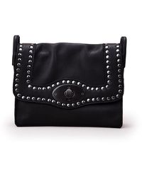 Moda In Pelle - Charlotte Bag Black Leather - Lyst