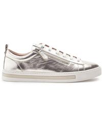Moda In Pelle - Federika Champagne Leather - Lyst