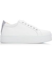 Moda In Pelle - B.kendall White - Silver Leather - Lyst