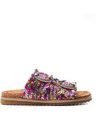 Moda In Pelle - Olisia Metallic Leather - Lyst