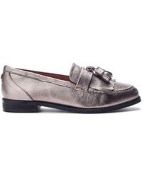 Moda In Pelle - Ebara Pewter Porvair - Lyst
