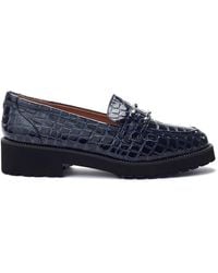 Moda In Pelle - Egoma Patent Mocc Croc - Lyst