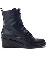 Moda In Pelle - Bezzy Lace Up Leather - Lyst