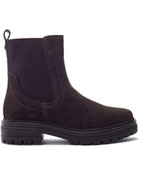 Moda In Pelle - Olainie Dark Suede - Lyst