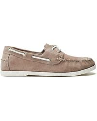 Moda In Pelle - Eleesa Stone Suede - Lyst