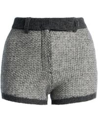 AYA MUSE - Avel Wool; Cashmere And Silk Shorts - Lyst