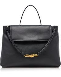 Bottega Veneta - Medium Andiamo Leather Top Handle Bag - Lyst
