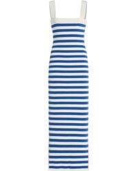 Posse - Ari Striped Knit Maxi Dress - Lyst