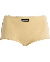 Miu Miu - Pointelle-Knit Cotton Briefs - Lyst