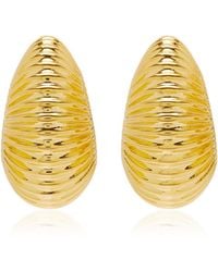 Brandon Maxwell - The Mali Petite Fluted Huggie - Lyst