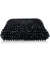 Cult Gaia - Nia Beaded Leather Clutch - Lyst