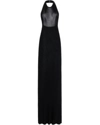 Nili Lotan - Gertrude Knit Maxi Halter Dress - Lyst
