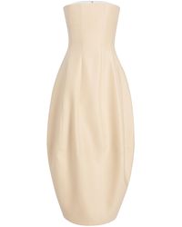 KHAITE - Stela Wool-Silk Maxi Dress - Lyst