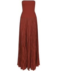 Johanna Ortiz - Light And Sound Crinkled Linen-Cotton Maxi Skirt - Lyst