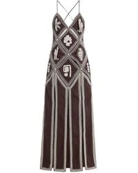 ALMAIS Play Embroidered Shirt Dress in White | Lyst Australia