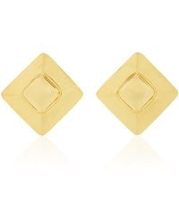 VALÉRE - Jas 24k Gold-plated Earrings - Lyst