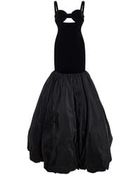 The New Arrivals Ilkyaz Ozel - Exclusive Stellise Velvet Maxi Dress - Lyst