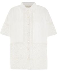 All That Remains - Promise Hand-embroidered Silk Shirt - Lyst
