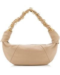 Saint Laurent - Amalia Mini Leather Hobo Bag - Lyst