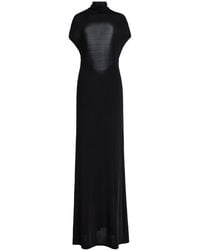 Colleen Allen - Backless Jersey Maxi Dress - Lyst