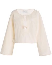 Marlies Grace - Exclusive Ocean Cotton Top - Lyst
