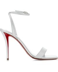 Christian Louboutin - Miss Z 100mm Leather Sandals - Lyst